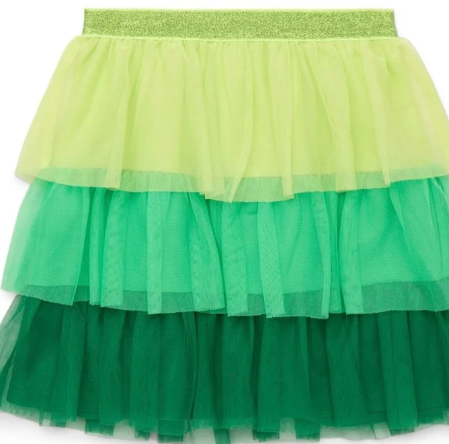 St. Patrick's Day Girls Tiered Skirt From Way to Celebrate
