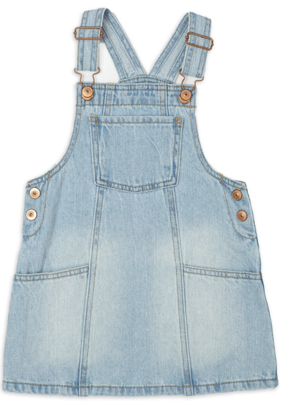 Wonder Nation Toddler Girls Denim Jumper