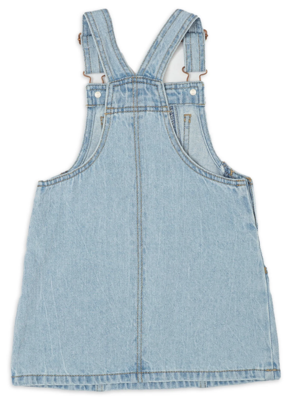 Wonder Nation Toddler Girls Denim Jumper
