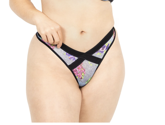 Parade Mesh Strappy Thong Underwear, 2-Pack