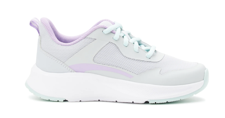 Athletic Works Little Girl & Big Girl Mesh Jogger Lace Up Sneakers