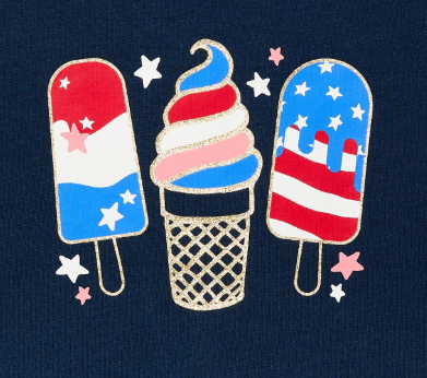 Wonder Nation Girls Popsicle Ruffle Tank