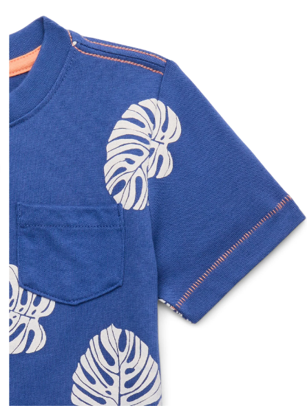 Wonder Nation Toddler Boys Printed Henley