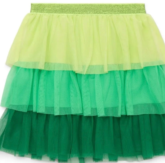 St. Patrick's Day Girls Tiered Skirt From Way to Celebrate