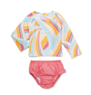 Wonder Nation Baby Girl Swimsuits