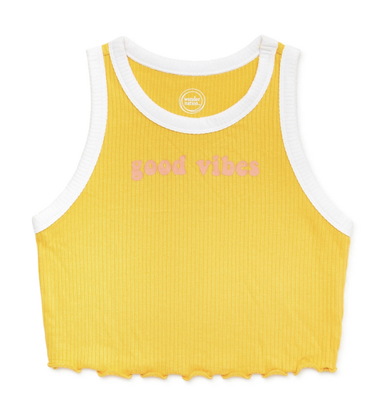 Wonder Nation Girls Crop Tank Top