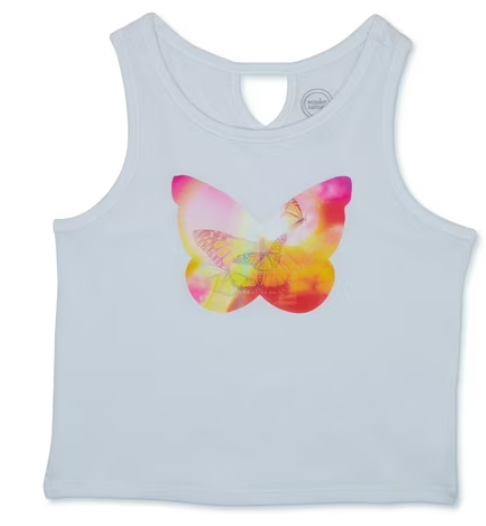 Wonder Nation Girls Embellished Tank Top, 6/6X S