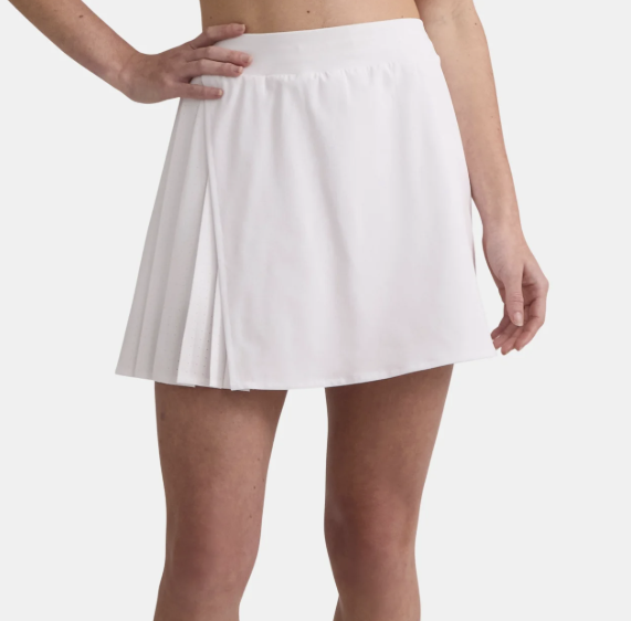Avia Women's and Women's Plus Active Pleated White Skort