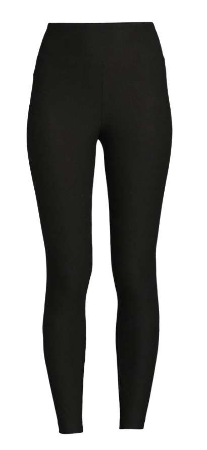 No Boundaries Women's Juniors Sueded Ankle Leggings- Black