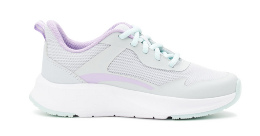 Athletic Works Little Girl & Big Girl Mesh Jogger Lace Up Sneakers