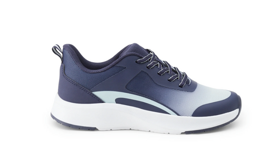 Athletic Works Women's Lifestyle Mesh Jogger Sneakers- Blue
