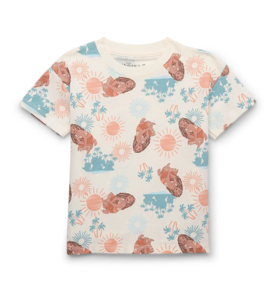 Disney Moana Toddler Short Sleeve Crewneck Tee
