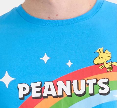 Snoopy Pride Men's & Big Men's Love is Love Graphic Tee