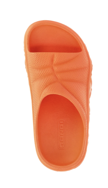 AND1 Little & Big Kids Basketball Slides- ORANGE