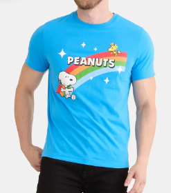 Snoopy Pride Men's & Big Men's Love is Love Graphic Tee